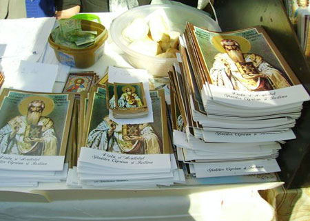 Sarbatoarea Sfantului Sfintitului Mucenic Ciprian la Biserica Zlatari din Capitala