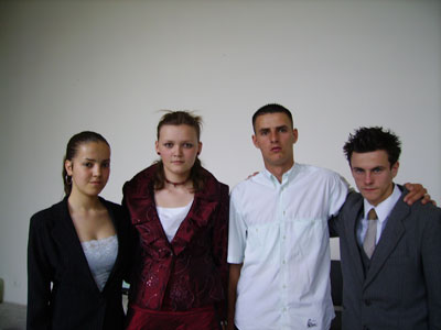 Expozitia elevilor de la Bistrita 