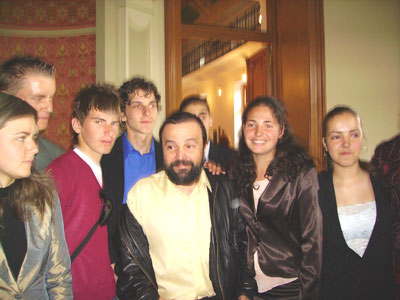 Expozitia elevilor de la Bistrita 