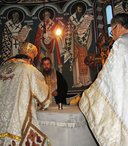 Sfintirea Paraclisului Manastirii Sfantul Gheorghe-Tiganesti