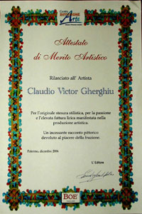 Atestat premio Boe