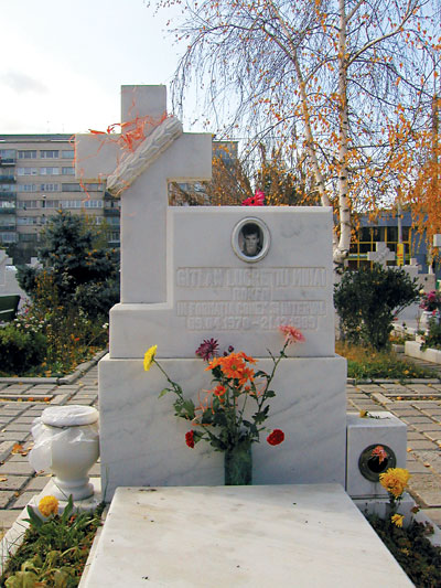 Piatra de mormant a lui Mihai Gatlan