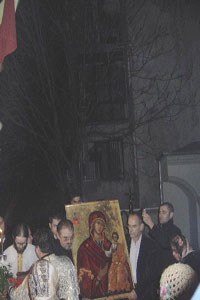 Sarbatorea Icoanei Maicii Domnului Indrumatoarea de la Manastirea Mihai Voda