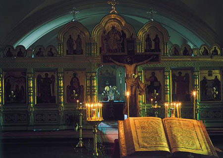 Manastirea Valaam, Biserica Sfintii Serghie si Herman - locul unde se afla Moastele Sfantului Antipa de la Calapodesti