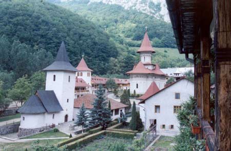 Manastirea Ramet - ansamblu
