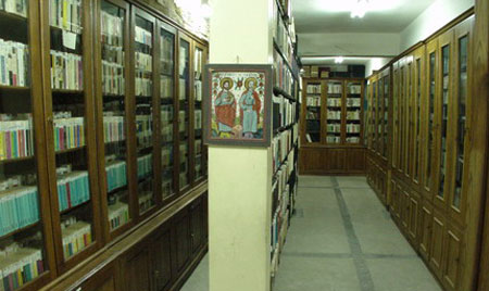 Manastirea Rohia - biblioteca manastirii