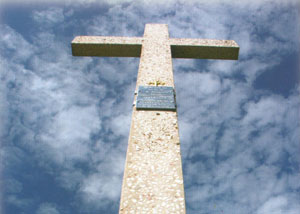 Cruce lucrata in mozaic