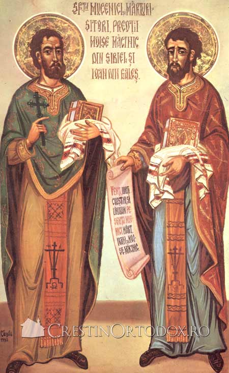 Sfintii Ioan din Gales si Moise Macinic din Sibiel