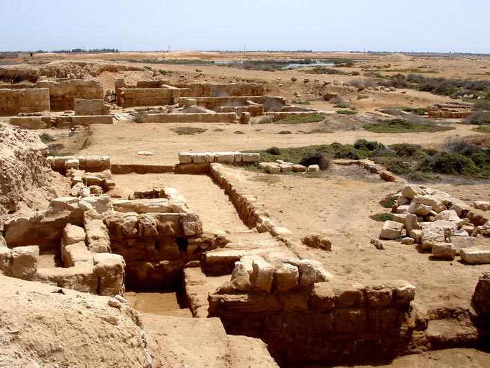 Vestigii arheologice ale vechiului oras Abu Mena