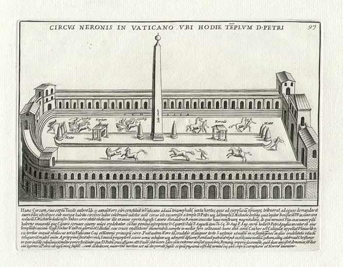 Circul lui Nero, locul martiriului Sfantului Petru
