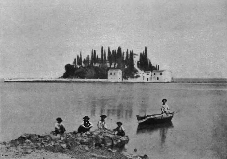 Insula Pontikonisi - 1897