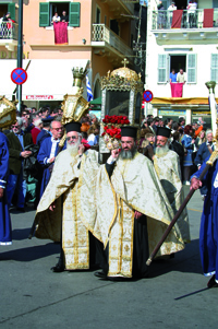 Corfu, insula Sfantului Spiridon