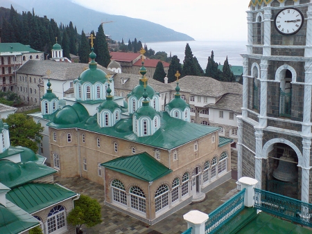 Manastirea Sfantul Pantelimon din Sfantul Munte Athos - Russikon
