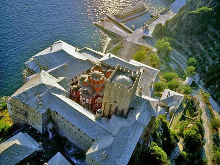 Manastirea Dionisiu - Sfantul Munte Athos