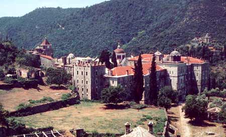 Manastirea Cutlumus - Muntele Athos