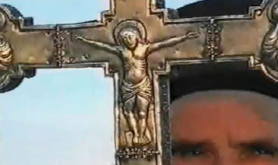 Crucea Sfantului Vladimir, purtata in procesine de Rusalii