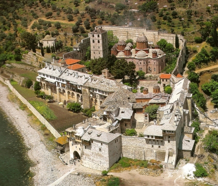 Manastirea Xenofont - icoana Maicii Domnului Indrumatoarea