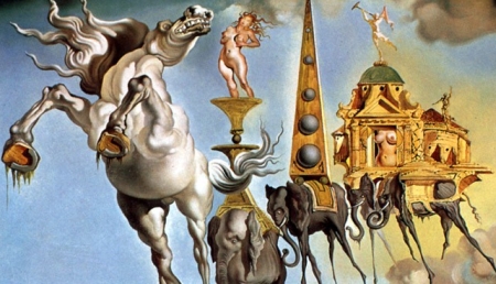 Salvador Dali - Ispitele Sfantului Antonie