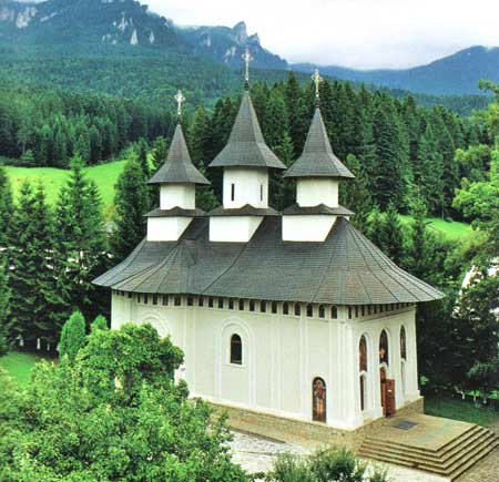 Manastirea Durau - icoana Maicii Domnului cu Pruncul