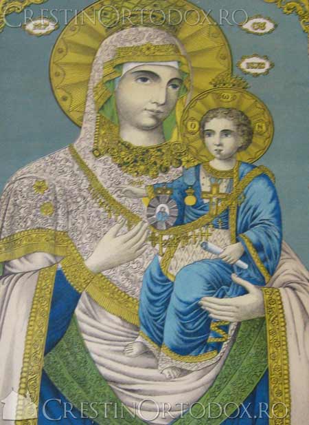 Schitul Prodromu - icoana Maicii Domnului Prodromita