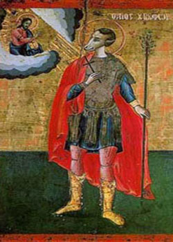 Sfantul Mucenic Hristofor - sfantul cu cap de caine