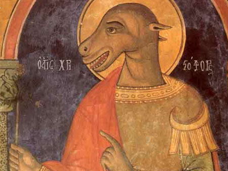 Sfantul Mucenic Hristofor - sfantul cu cap de caine