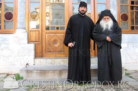 Parintele Iulian Lazar de la Prodromu si Parintele Gheorghe