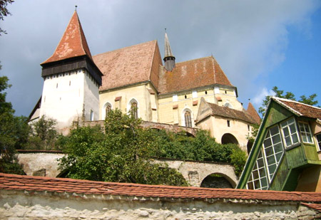 Saxon Fortified Church of Biertan, Near Sighisoara, Transylvania, Romania бесплатно