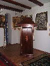 Mobilier bisericesc din lemn masiv sculptat  oferta Strana credinciosi