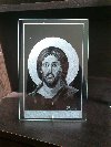 Icoane pe sticla gravate manual Poza