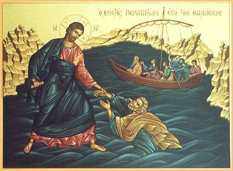 Cand Dumnezeu ne tine de mana -
Umblarea pe mare
