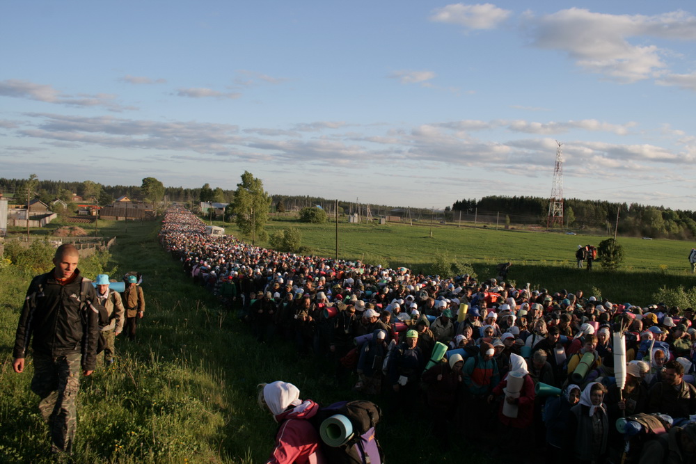 Procesiunea Velikoretsky, pasi pe calea credintei