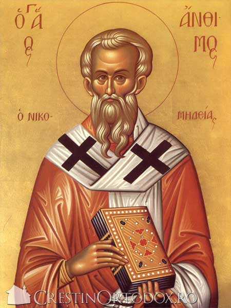 Sfantul Mucenic Antim al Nicomidiei