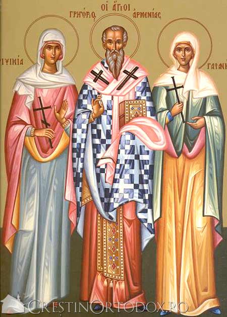 Sfanta Ripsimia - Sfantul Grigorie - Sfanta Gaiani