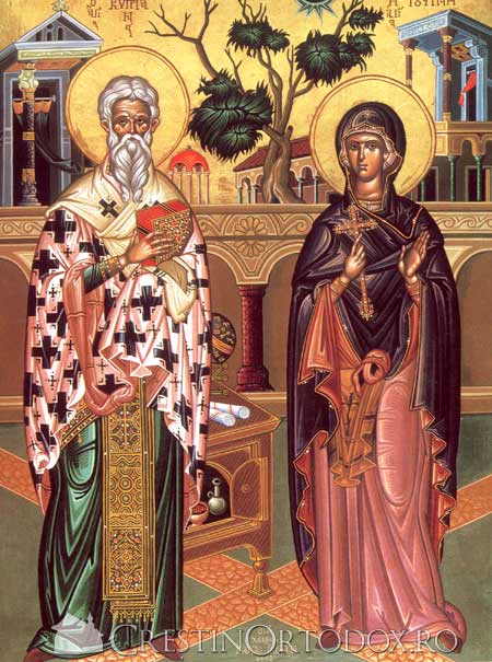 Sfintii Mucenici Ciprian si Iustina