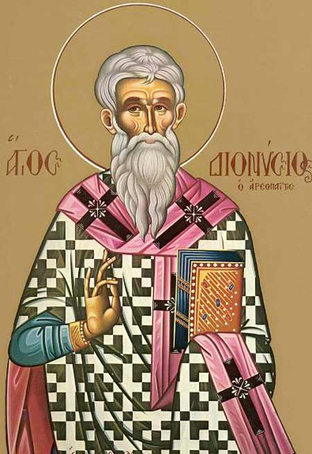 Sfantul Mucenic Dionisie Areopagitul