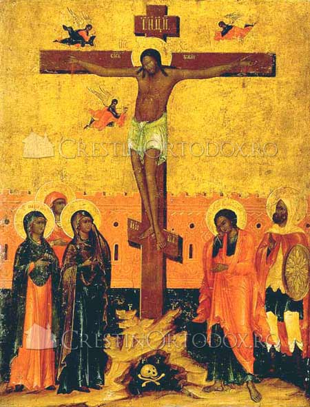 Sfantul Mucenic Longhin - soldatul din dreapta