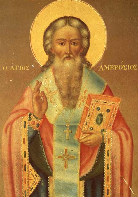 Sfantul Ambrozie de Milan