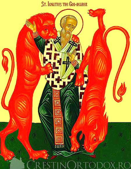 Sfantul Mucenic Ignatie Teoforul