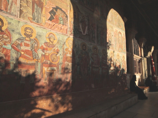 Arhitectura manastirilor athonite