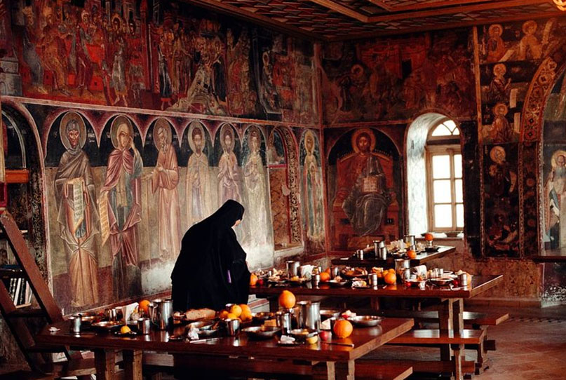 Arhitectura manastirilor athonite