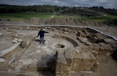 Biserica din secolul al V-lea, descoperita in Tara Sfanta