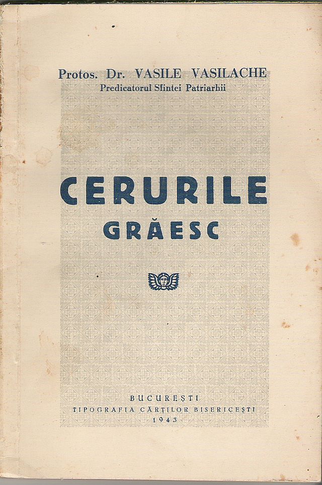 Parintele Vasile Vasilache – fiu al satului Vutcani