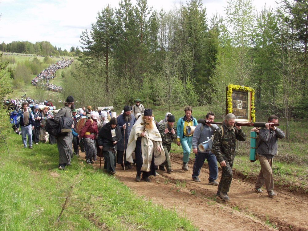 Procesiunea Velikoretsky, pasi, calea credintei