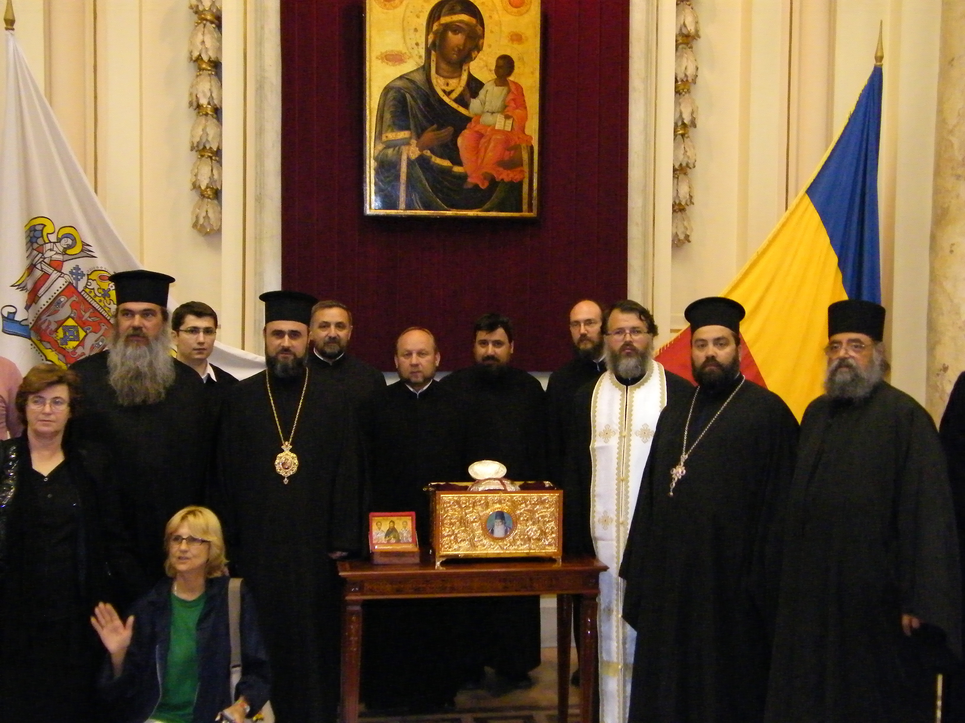 Moastele Sfantului Ioachim din Itaca la Palatul Patriarhal