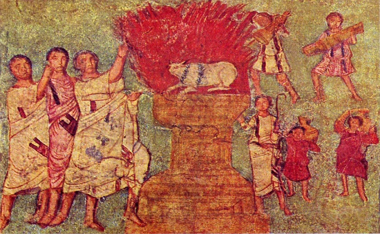 Dura Europos - Fresca din Sinagoga
