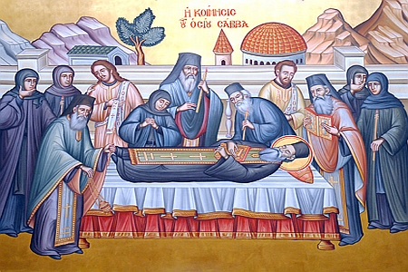 Manastirea Tuturor Sfintilor din Kalymnos - Sfantul Sava cel Nou