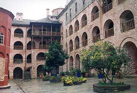 Manastirea Cutlumus - Muntele Athos