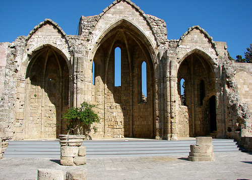 Insula Rodos - Biserica Maicii Domnului din Castel