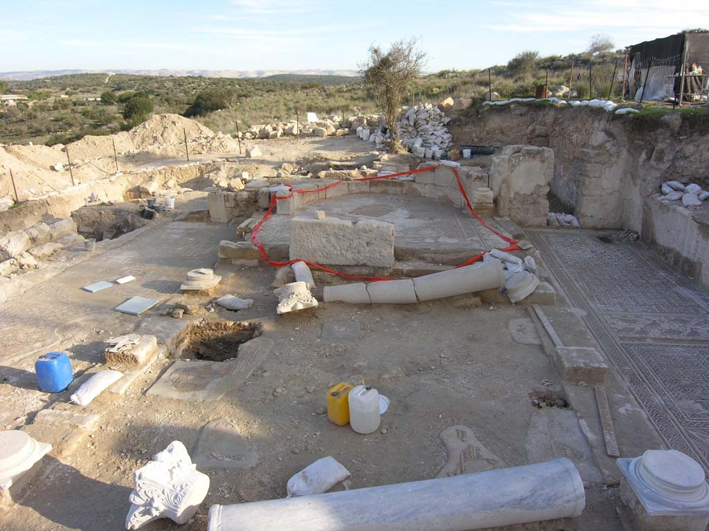 Biserica din secolul al V-lea, descoperita in Tara Sfanta